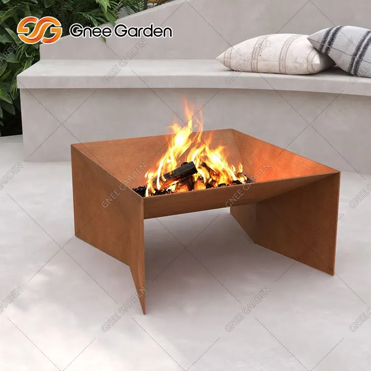 Corten Fire Pit ガス プロパン