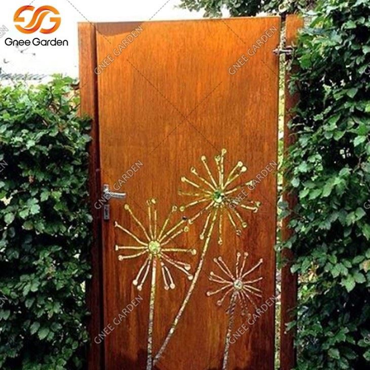 Outdoor  Corten Steel Screen