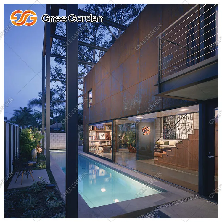 壁用のコルテンスチールシート