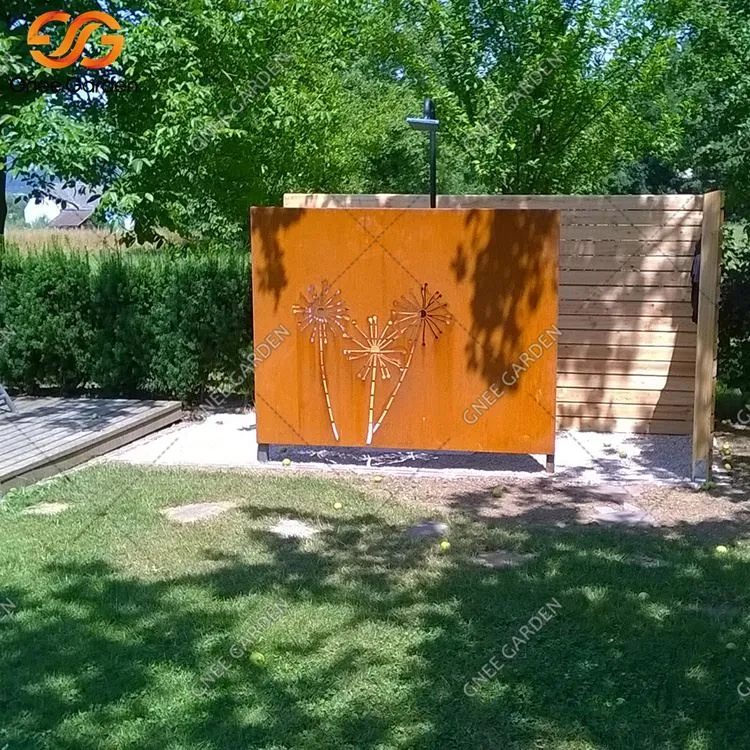 カットコルテンスクリーン