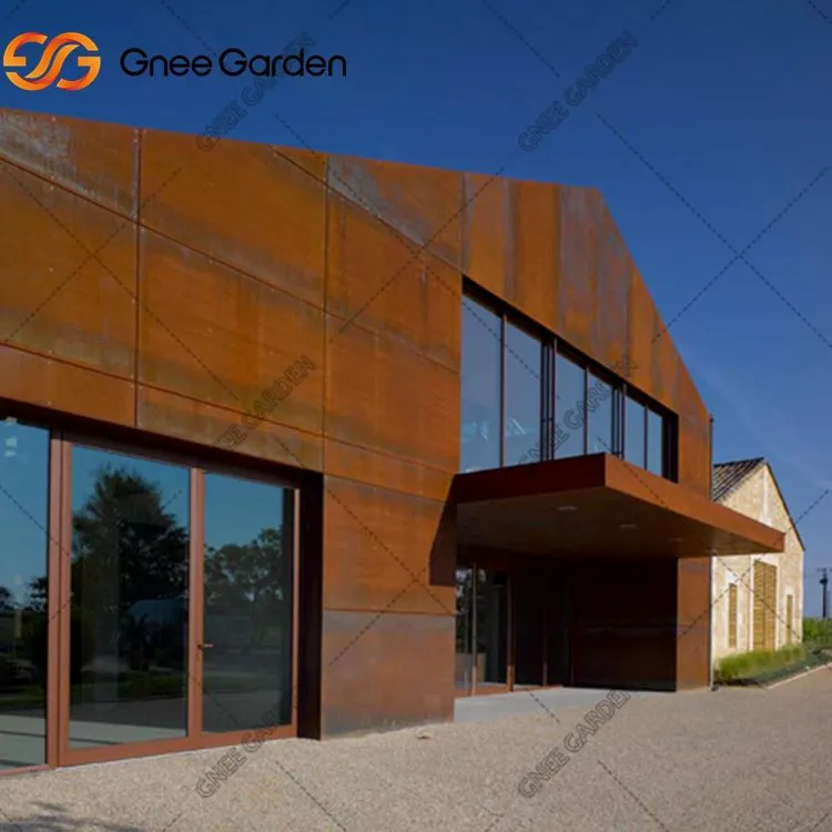 装飾用のメタルカーテンウォール