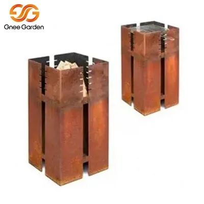 コルテン バーベキュー グリル