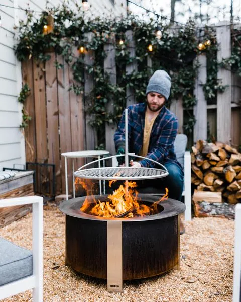 ステンレススチールファイアボウル