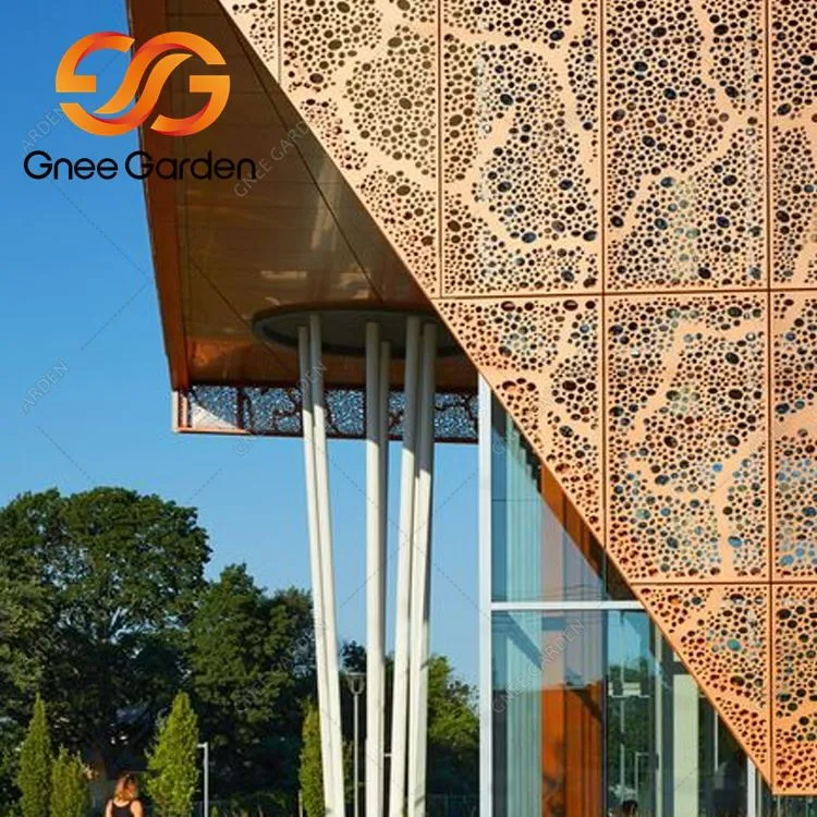 スチール製ファサードクラッディング